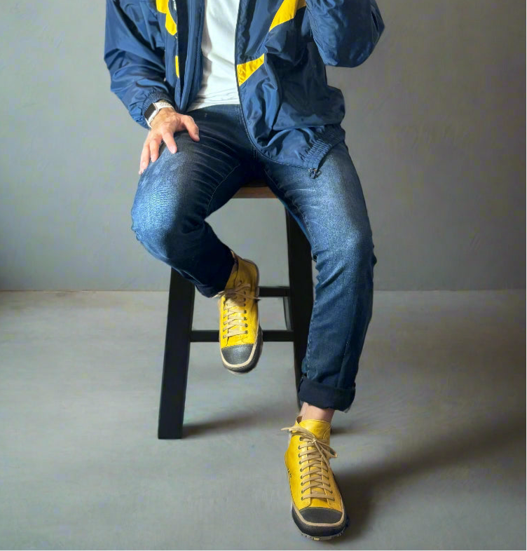 Rolling Yellow Boots