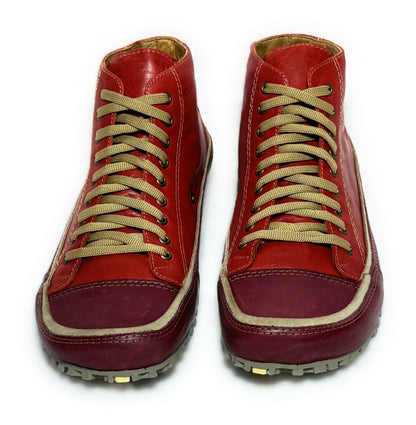 Rolling Red Boots